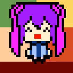 Hatsune Miku In Purple #7