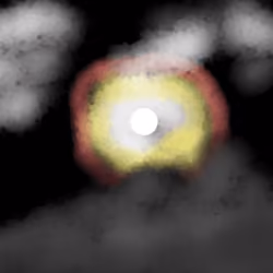 Moon is beautiful