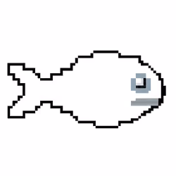White Fish #ffffff