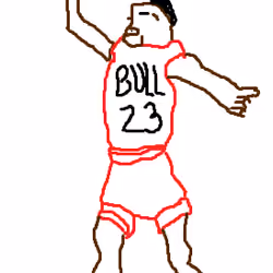 23 years old jordan moment