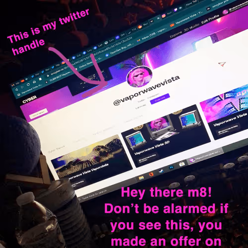 trying to reach out nft