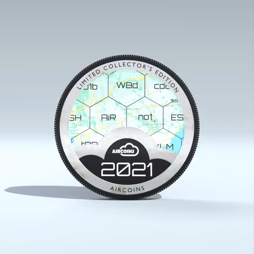 AIRCOINS COLLECTIBLE - 2021 LIMITED EDITION