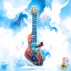 3#BlueGuitar - NFT Music