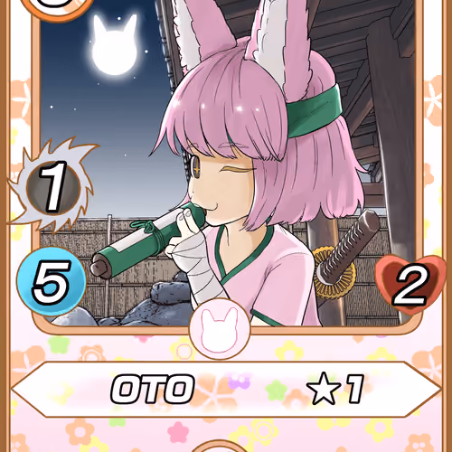 Crypto Ninja #006_fanfic_Card illust