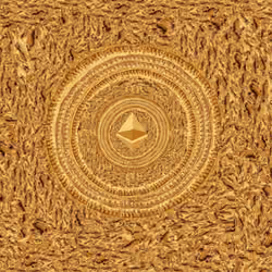 2236 x 1382 | ETH LOGO and ETH Text Ethereum Rising from Gold Like the Sun