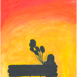 Girl On A Bench