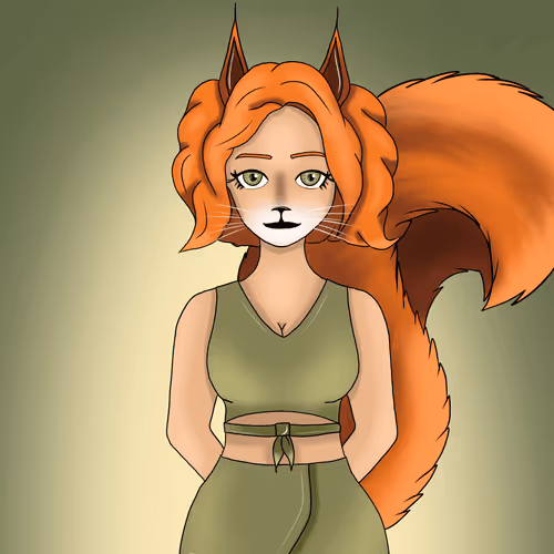 Lady Squirrel | Squirreltopia
