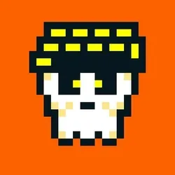 Kawaii SKULL #3495