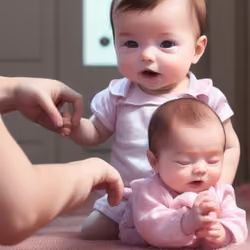 Baby learning AI NFT 