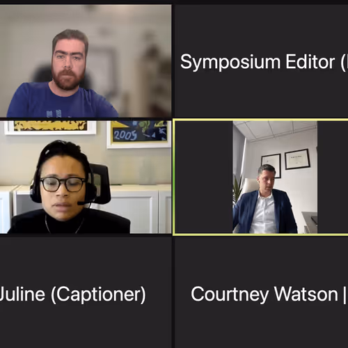 BLR Symposium Editor? 