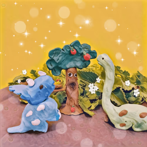 The happy dinos Drem & Sky 