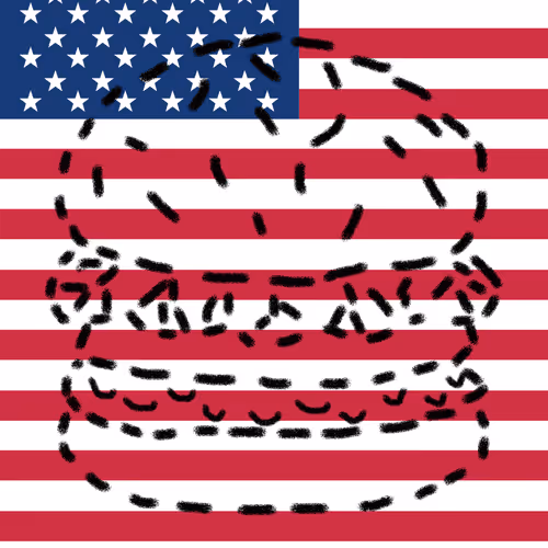 23 # Country Symbol : United States - Burger