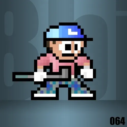 8bitTeeTime GΞN 2 Golfer 064