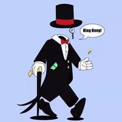 BingBong the Invisible Bowtie Pimp