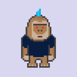 #0263 8 Bit Gorilla (Gas free)