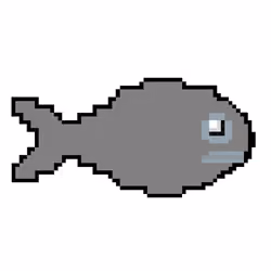 Gray Fish #808080