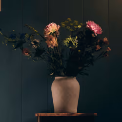 Les fleurs en vase