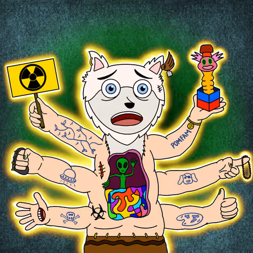 PomeranianFam X Toddlerpillar Derivative 1