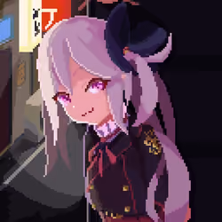 cutie pixel girl