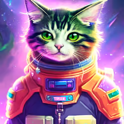 Trixie The Space Cat