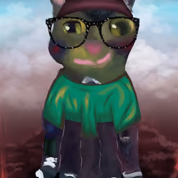 Crypto Fashion Cat #1998