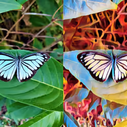 Colorfull butterfly