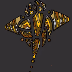 Tribal #3 V2 - Owl