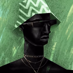 black man