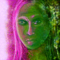 Lady greenlight pxl