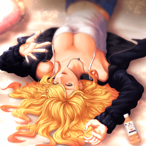 Nail Art Girl #001 Fan Art