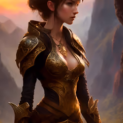 Human Female Ranger #01
