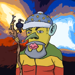 Stoned Santa Polygon #593