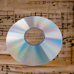 Holographic Diamond web3 SP Music note album l