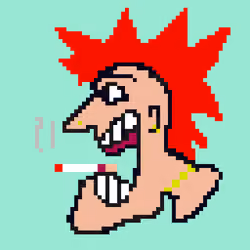 punk smoking#123
