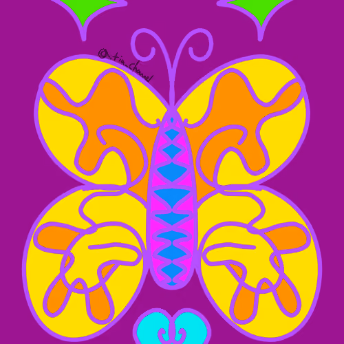 Color Vibez #1 Flutter Butterfly 