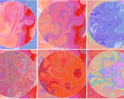 Aqueous Circles 38
