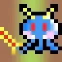 Longsword Blue demon