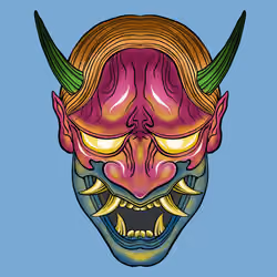 Benedict Indra's Hannya Mask 12