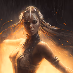Dance in the Rain #aiart