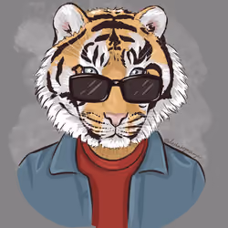 Cool Tiger Boy