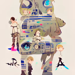 robot cubism star wars #13