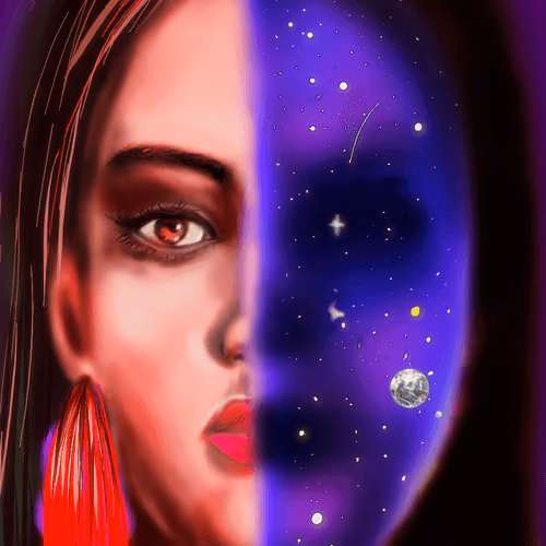 That woman in the Galaxy