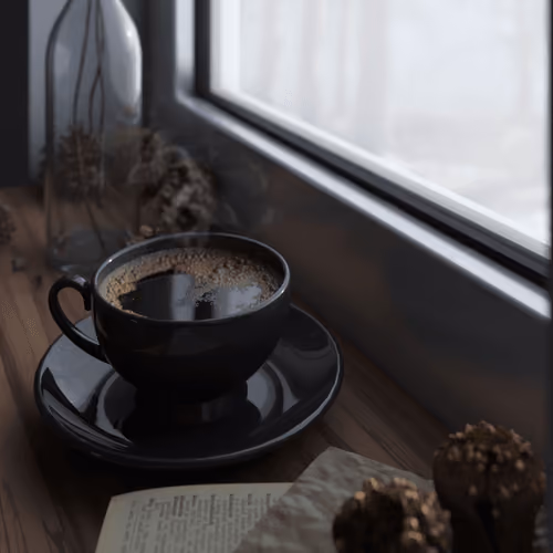 warm coffee