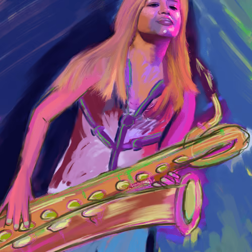 The Jazz lady