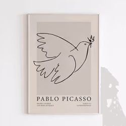 Picasso The Bird of Peace