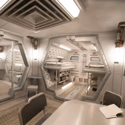 Private Room in an underground Bunker (120m)