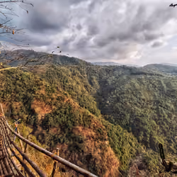 The view from king of stone - Mawryngkhang