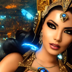 Cyber Azteca Queen Warrior #15
