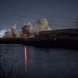Demolition of Ferrybridge Power Station 2022 #9