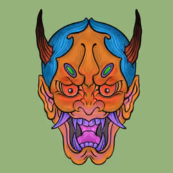 Benedict Indra's Hannya Mask 09